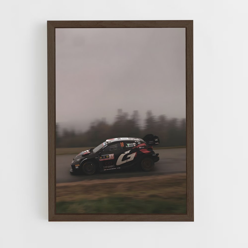 Poster Yaris gr dynamique – affiche Toyota (vue 5)